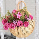 Plantador De Flores De Rattan De Vime Feito À Mão - Cesta VimeViva™