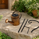 Luminária Solar Decorativa Regador Jardim - SolarCan