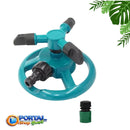 Aspersores Pulverizador Giratório Automático 360° 3 Bicos - ÁquaGiro™