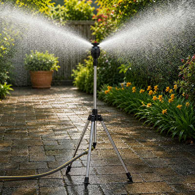 Aspersor Tripé de irrigação 360° - IrrigaMax™ (Top Premium)