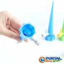 Kit 12 Gotejadores Irrigadores Automáticos Reguláveis - IRRIGAPLANT
