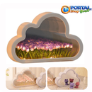 Luminária Espelho com Tulipas infinitas Personalizável - LumiLove (Compre 1 Leve 2)