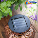 Luminária Candeeiro Solar Retrô VINTAGE