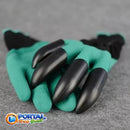 Luvas Com Garras para Jardinagem - TerraGrip™