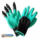 Luvas Com Garras para Jardinagem - TerraGrip™