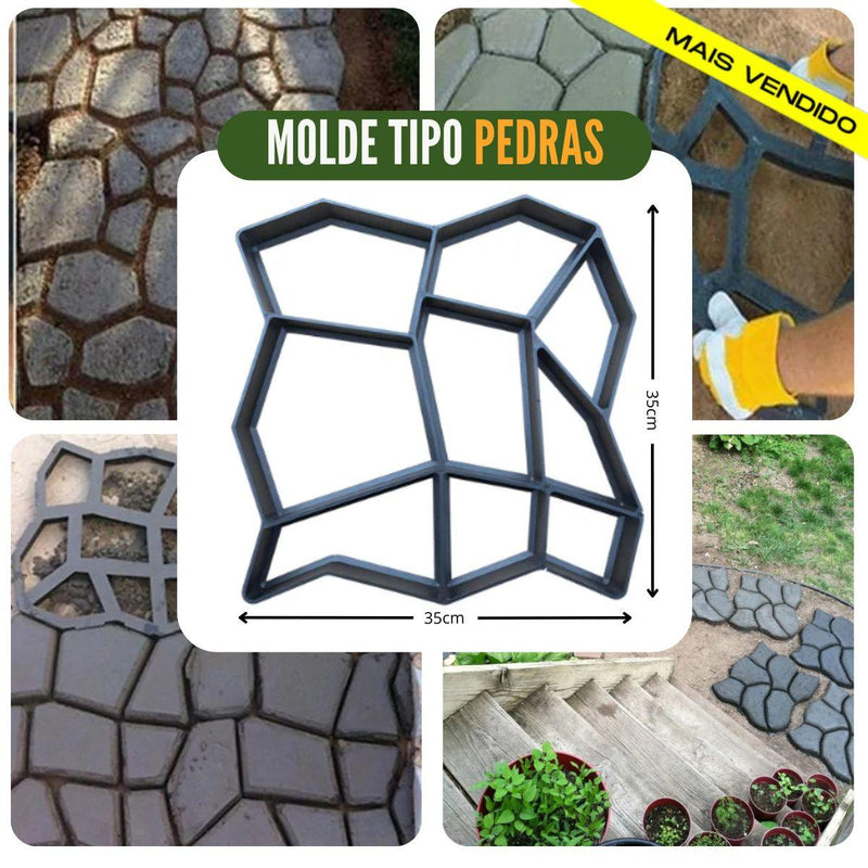 Molde para piso de concreto PortalShopBrasil™