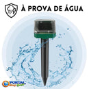 Repelente Solar Ultrassônico Pest-FREE Zone - Espanta Pombo, Morcegos e Pragas – A Prova D'água 24 Horas PortalShopBrasil