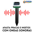 Repelente Solar Ultrassônico Pest-FREE Zone - Espanta Pombo, Morcegos e Pragas – A Prova D'água 24 Horas PortalShopBrasil