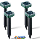 Repelente Solar Ultrassônico Pest-FREE Zone - Espanta Pombo, Morcegos e Pragas – A Prova D'água 24 Horas PortalShopBrasil