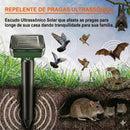 Repelente Solar Ultrassônico Pest-FREE Zone - Espanta Pombo, Morcegos e Pragas – A Prova D'água 24 Horas PortalShopBrasil