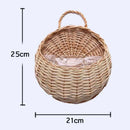 Plantador De Flores De Rattan De Vime Feito À Mão - Cesta VimeViva™