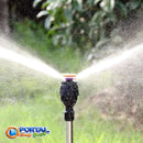 Aspersor Giratório Automático Tripé para Irrigação 360° - IrrigaMax™ (Top Premium)