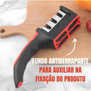 Amolador e Afiador de Facas e Lâminas Diamantado Premium