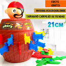 Brinquedo pula pirata com espadas