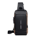 Mochila Anti-Furto com Senha Usb Slim Bag