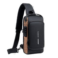 Mochila Anti-Furto com Senha Usb Slim Bag