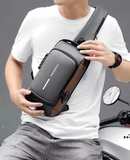 Mochila Anti-Furto com Senha Usb Slim Bag
