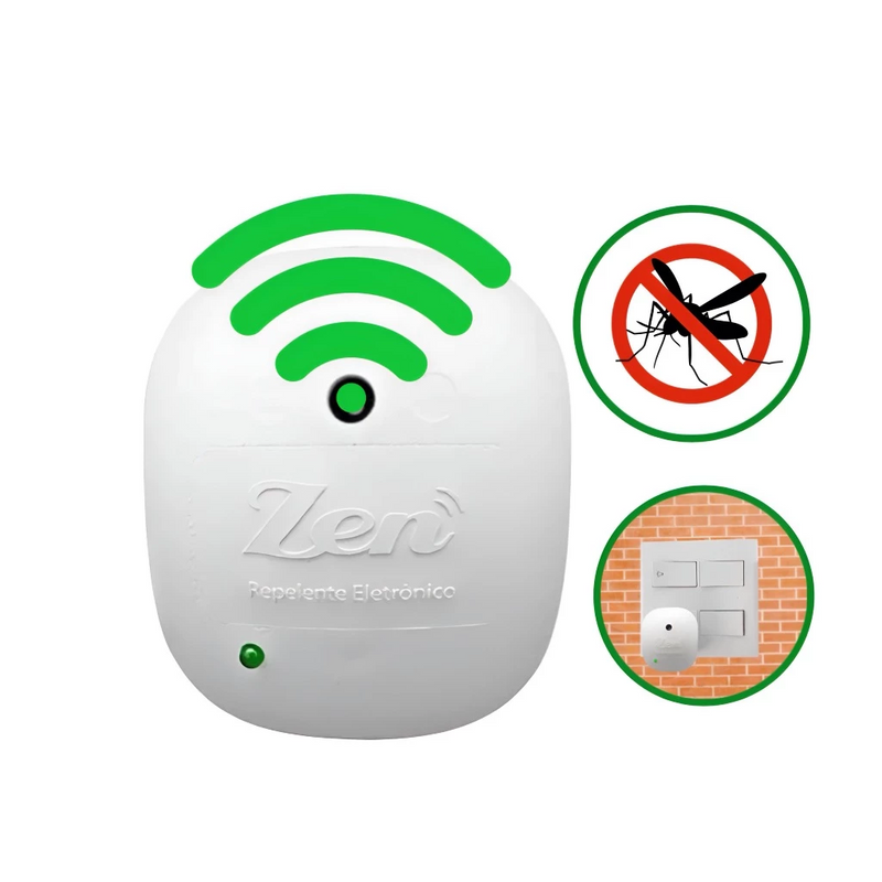 Repelente de Pernilongos, Mosquitos e Baratas - Eletrônico Ultrassônico PortalShopBrasil