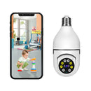 Câmera Lâmpada Vigia Rotativa 360 WiFi