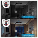 Câmera Lâmpada Vigia Rotativa 360 WiFi