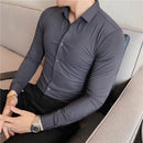 Camisa Flexível Ultra Comfort Tecido Seda Gelo