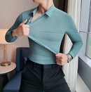 Camisa Flexível Ultra Comfort Tecido Seda Gelo