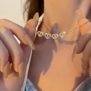 Colar Amor Perfeito 4 Corações