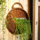 Plantador De Flores De Rattan De Vime Feito À Mão - Cesta VimeViva™
