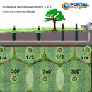 Aspersor Para Irrigação Automático - 90/180/360 Graus