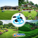 Aspersores Giratórios Automáticos 360° Com Pulverizador De 3 Braços - SpinGarden™