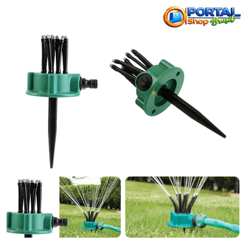 Aspersores Automáticos para Jardim e Gramado - Irrigador MultiBocal (Leve 2 e Pague menos)