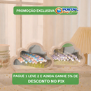 Luminária Espelho com Tulipas infinitas Personalizável - LumiLove (Compre 1 Leve 2)