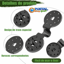 50 Presilhas para Sombrite, Leves, Fáceis de Usar para seus tecidos  - lockclips™
