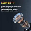 Fone de Ouvido Bluetooth com Microfone TWS PRO