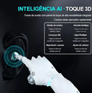 Fone de Ouvido Bluetooth com Microfone TWS PRO