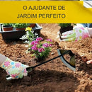 Enxada Vazada Endurecida em Aço Carbono