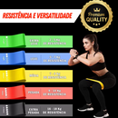 Kit Fitness - Elástico Treino Extensores de Musculação