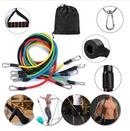 Kit Fitness - Elástico Treino Extensores de Musculação