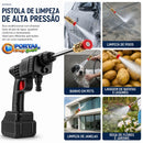 Lavadora de Alta Pressão Portátil e Recarregável (2 Baterias inclusas!)