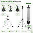 Aspersor Tripé de irrigação 360° - IrrigaMax™ (Top Premium)