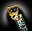 Maquininha para cortar Cabelo, Barba e Pelos - Gold Dragon