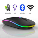 Mouse sem Fio USB Recarregável