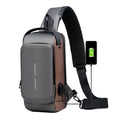 Mochila Anti-Furto com Senha Usb Slim Bag