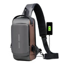 Mochila Anti-Furto com Senha Usb Slim Bag