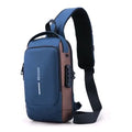 Mochila Anti-Furto com Senha Usb Slim Bag