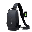 Mochila Anti-Furto com Senha Usb Slim Bag