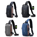 Mochila Anti-Furto com Senha Usb Slim Bag