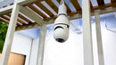 Câmera Lâmpada Vigia Rotativa 360 WiFi