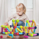 Blocos de Construção Magnéticos para Crianças - Constru Kids®