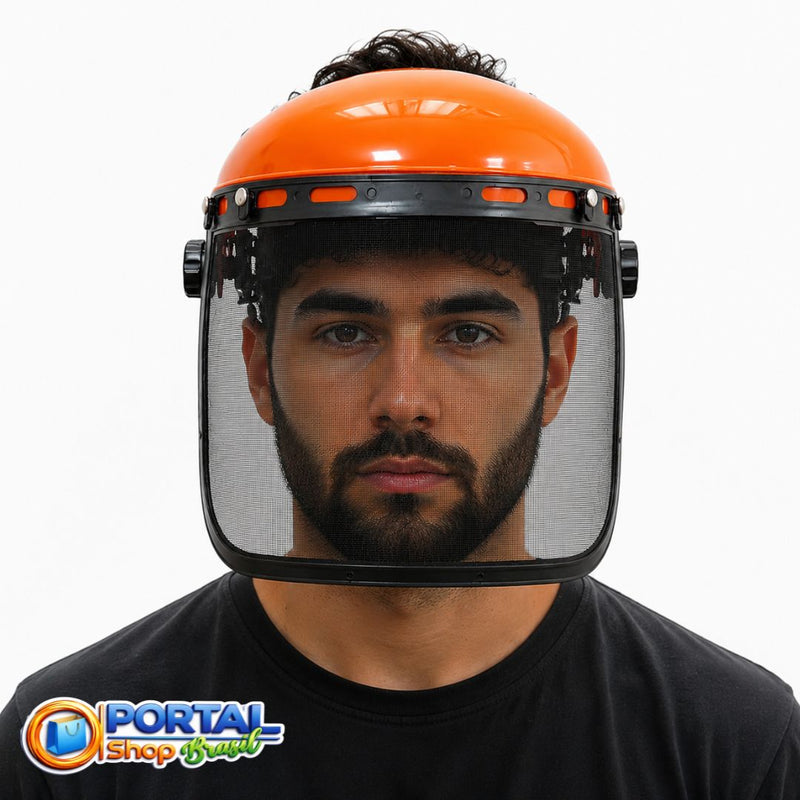 Protetor Facial para manejo de Roçadeiras com Tela em Aço - YAMASHI